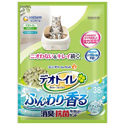 本]【ユニチャーム】 デオトイレ ふんわり香る消臭・抗菌サンド