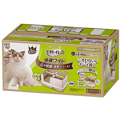 ユニチャーム】 デオトイレ 快適ワイド 本体セット | ペット