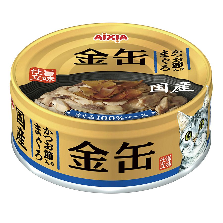 アイシア】 金缶 まぐろ 70g | ペットランドピースワン オンラインショップ