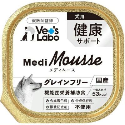 ジャパンペット】 Vet'sLabo メディムース 犬用 腎臓サポート 95g×6個